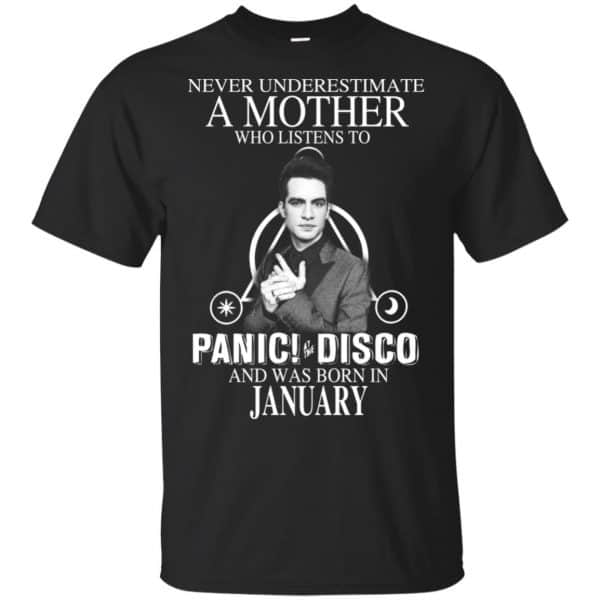 A Mother Who Listens To Panic at the Disco And Was Born In January T-Shirts, Hoodie, Tank 3