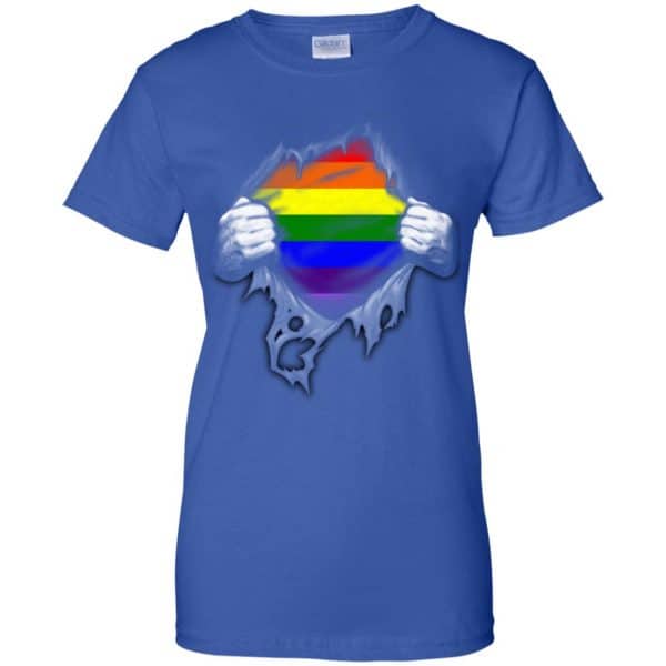 Rainbow Lesbian Gay Pride Lgbt Super Strong T Shirts Hoodie Tank 0stees 4767