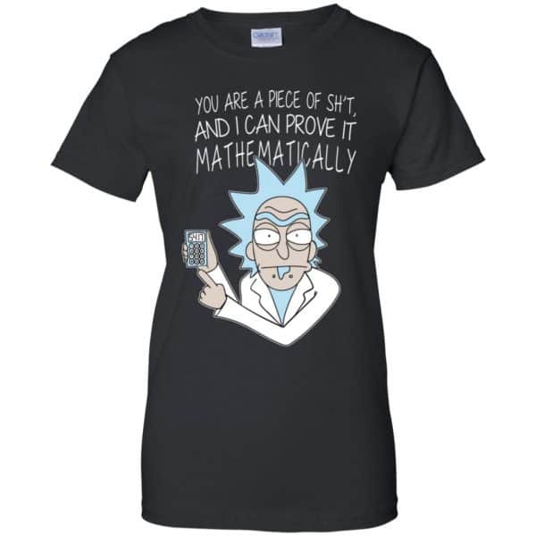 You Are A Piece Of Shit And I Can Prove It Mathematically Shirt, Hoodie ...