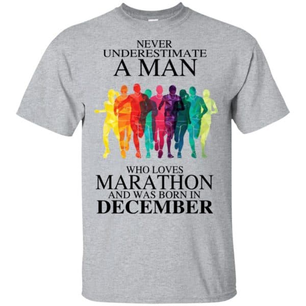 A Man Who Loves Marathon And Was Born In December T-Shirts, Hoodie, Tank 3