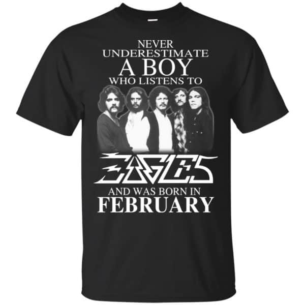 A Boy Who Listens To Eagles And Was Born In February T-Shirts, Hoodie, Tank 3