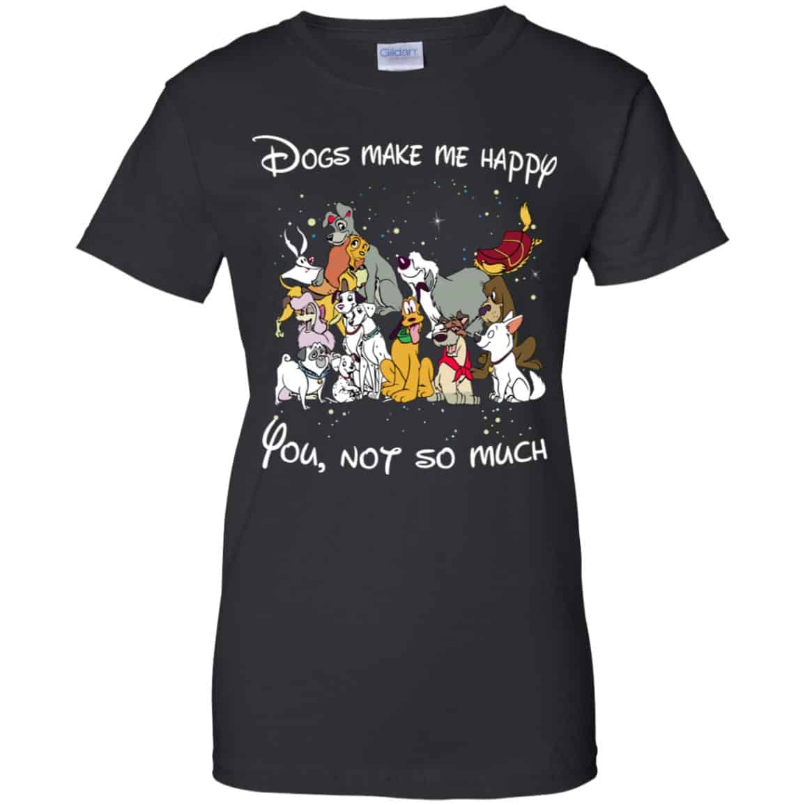 Disney Dog Breeds Womens T-Shirt