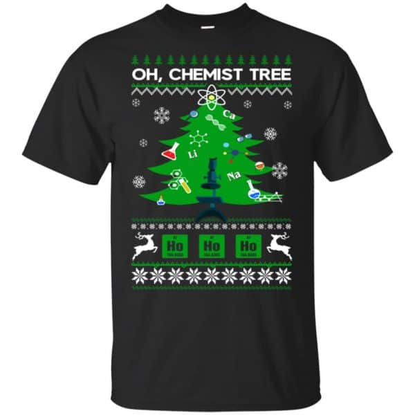 Oh Chemist Tree Ugly Christmas Sweater, T-Shirts, Hoodie 3