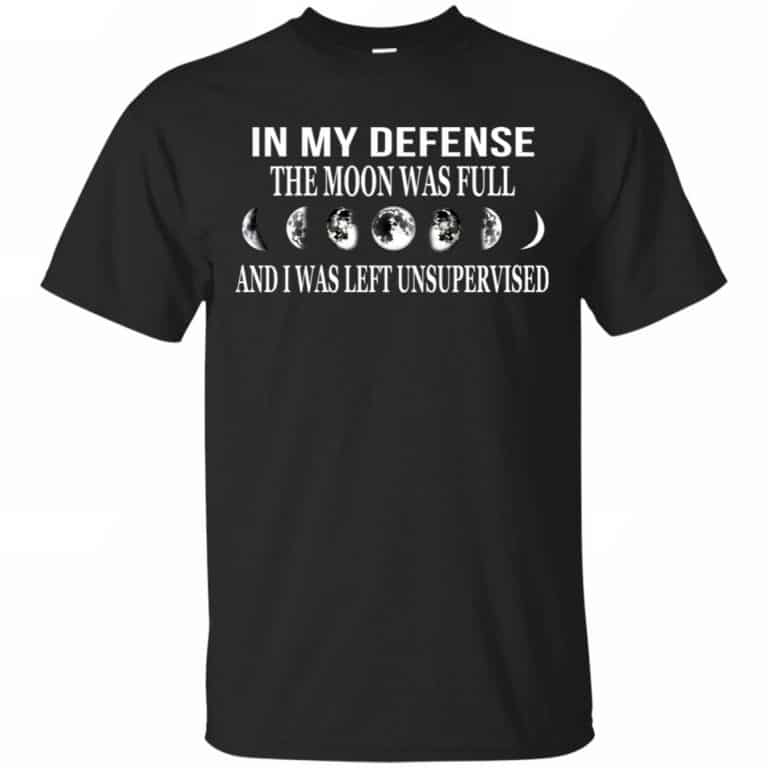 i was left unsupervised shirt