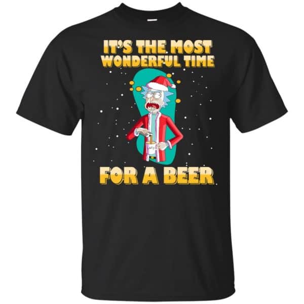 It's The Most Wonderful Time For A Beer Rick And Morty Shirt, Hoodie, Tank 3
