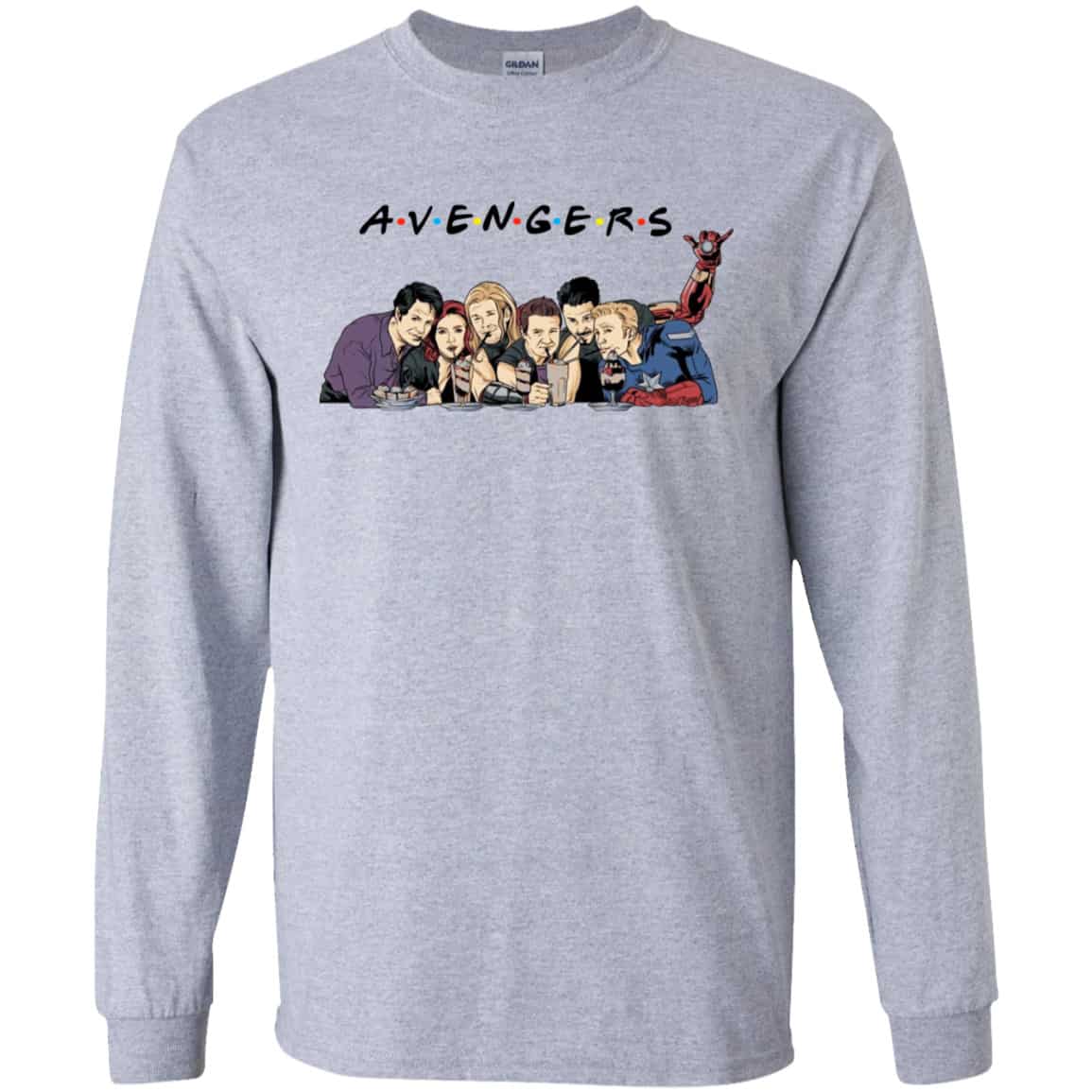 Avengers t hotsell shirt friends