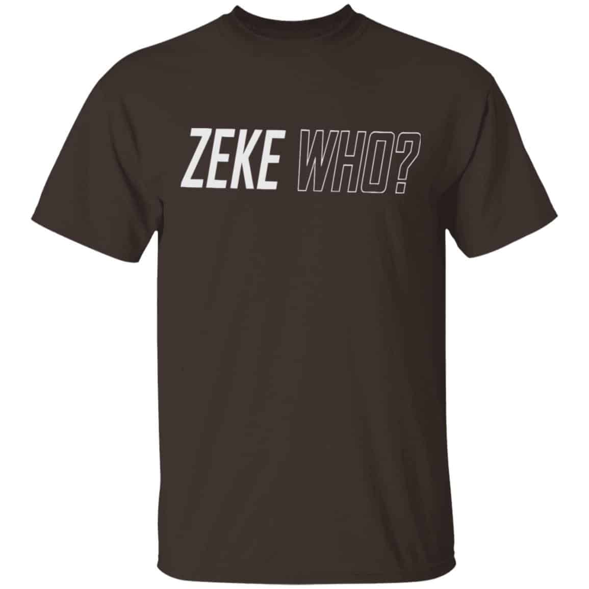 Zeke Who That's Who Ezekiel Elliott Dallas Cowboys T-Shirts