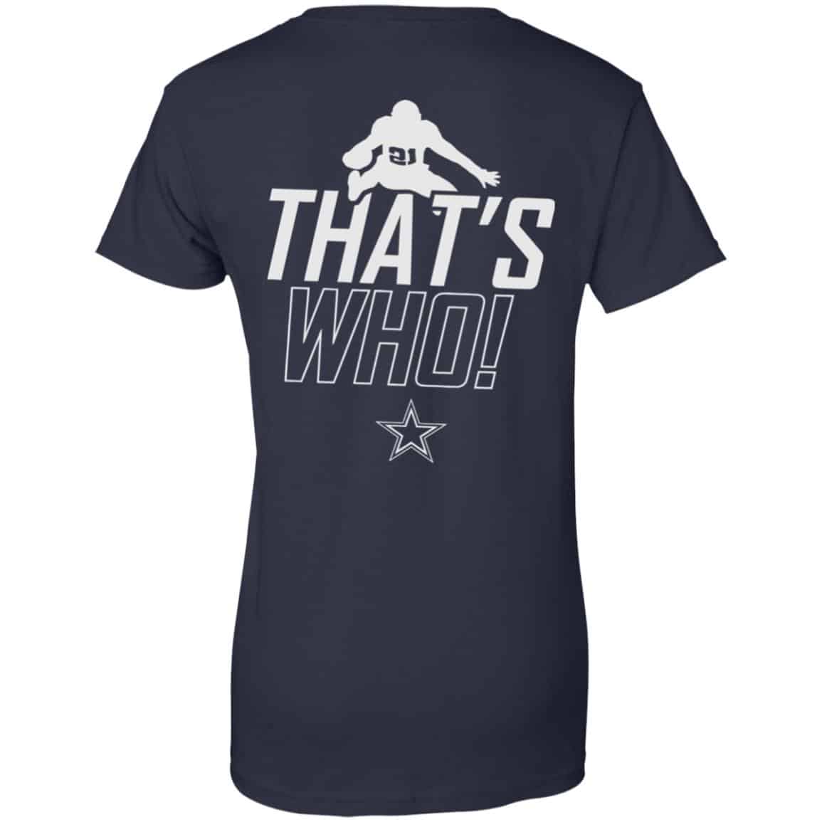 Zeke Who Dallas Cowboys Men T Shirt