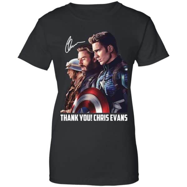 Captain America Thank You Chris Evans Signature Shirt, Hoodie, Tank ...
