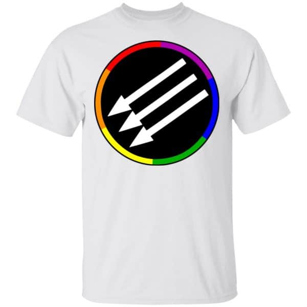 Unique LGBTQ Pride Colors Antifa Logo Shirt, Hoodie, Tank | 0sTees