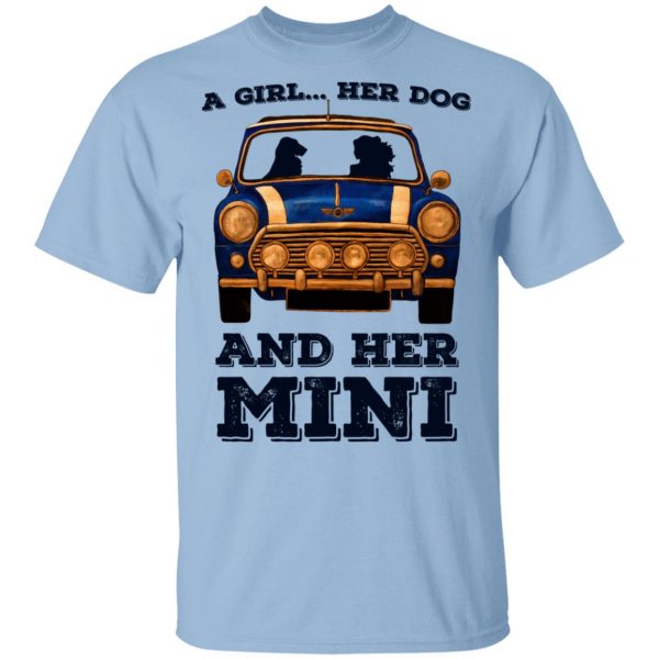 A Girl Her Dog And Her Mini Shirt, Hoodie, Tank 3