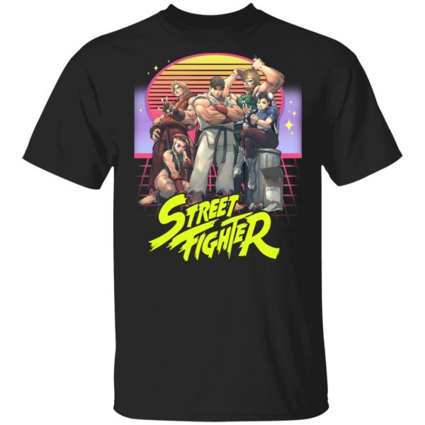 Street Fighter Official Logo Shirt, Hoodie, Tank 3