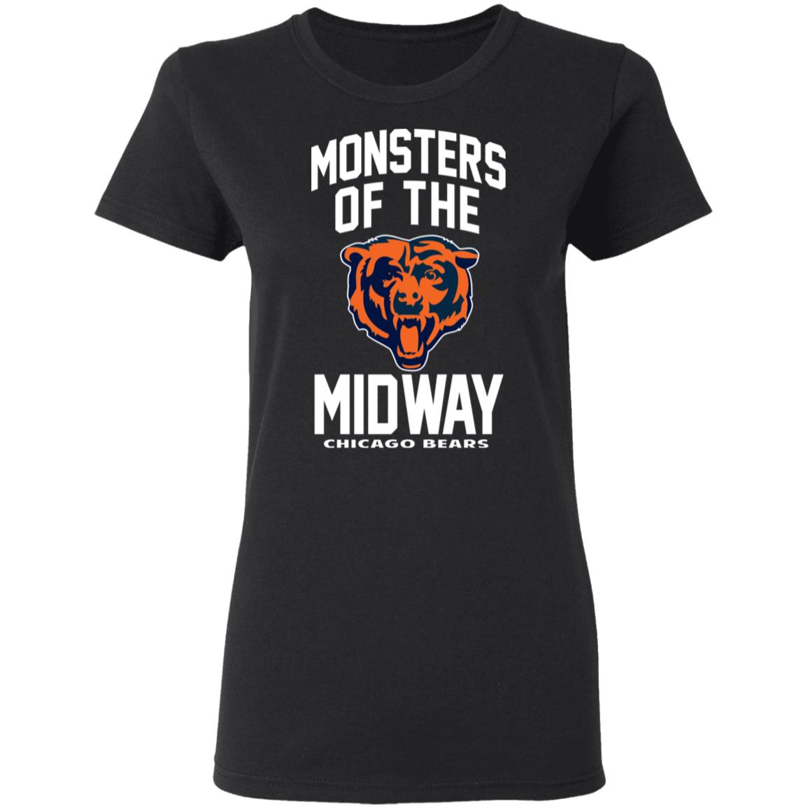 Official chicago Bears Monsters Of The Midway T-Shirts, hoodie, tank top,  sweater and long sleeve t-shirt