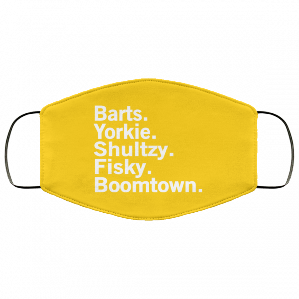 Barts Yorkie Shultzy Fisky Boomtown Face Mask 3