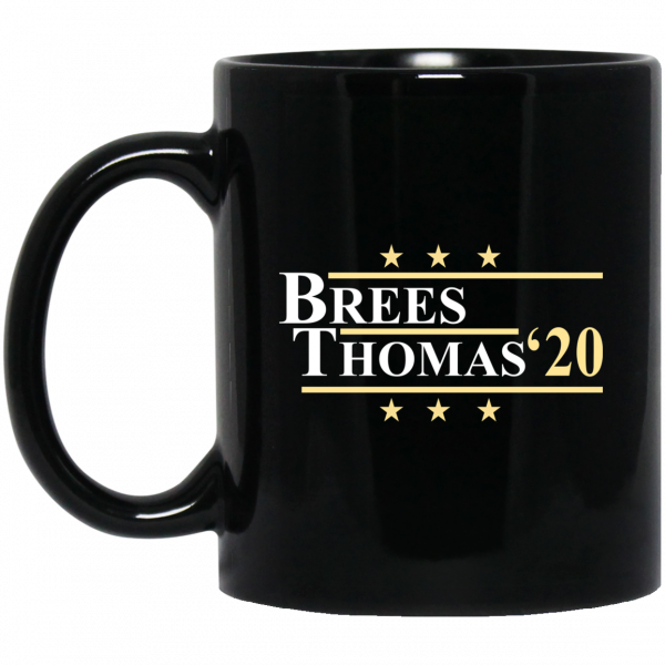 Vote Brees Thomas 2020 President Mug 3