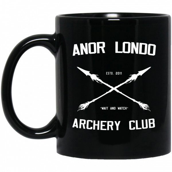Anor Londo Archery Club Est 2011 Mug 3