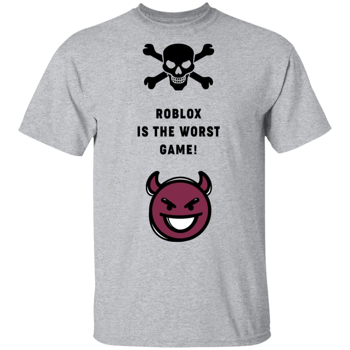 Roblox Is The Worst Game Funny Roblox Shirt Hoodie Tank 0stees - white tank roblox