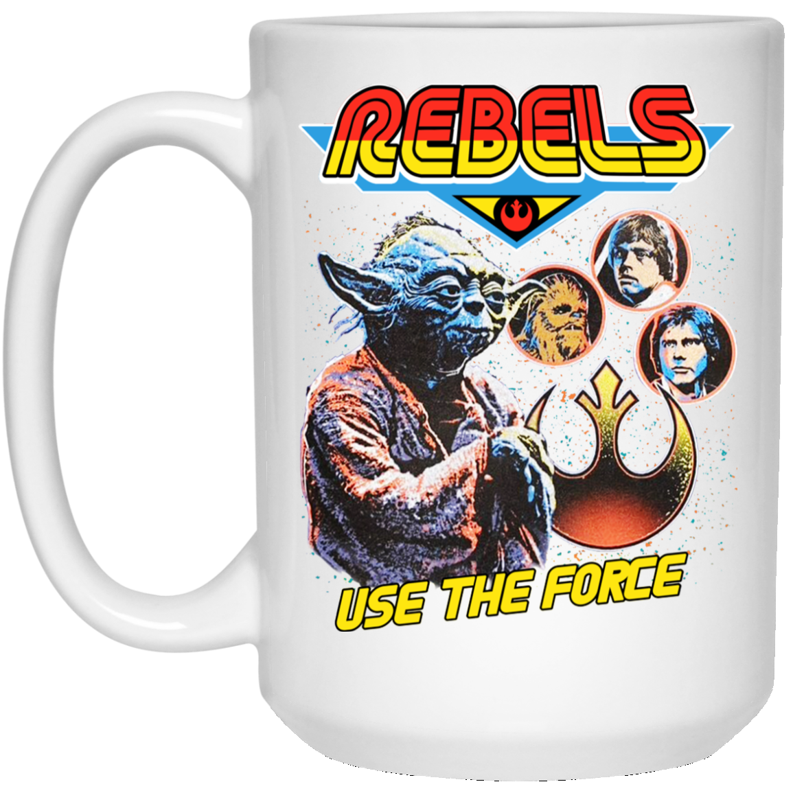 Star Wars Yoda 18 oz Oval Mug