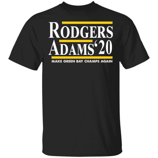Rodgers Adam's 2020 Make Green Bay Champs Again Shirt, Hoodie, Tank 3