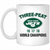 Three peat New York Jets 16 17 18 World Champions Shirt, hoodie, sweater,  long sleeve and tank top