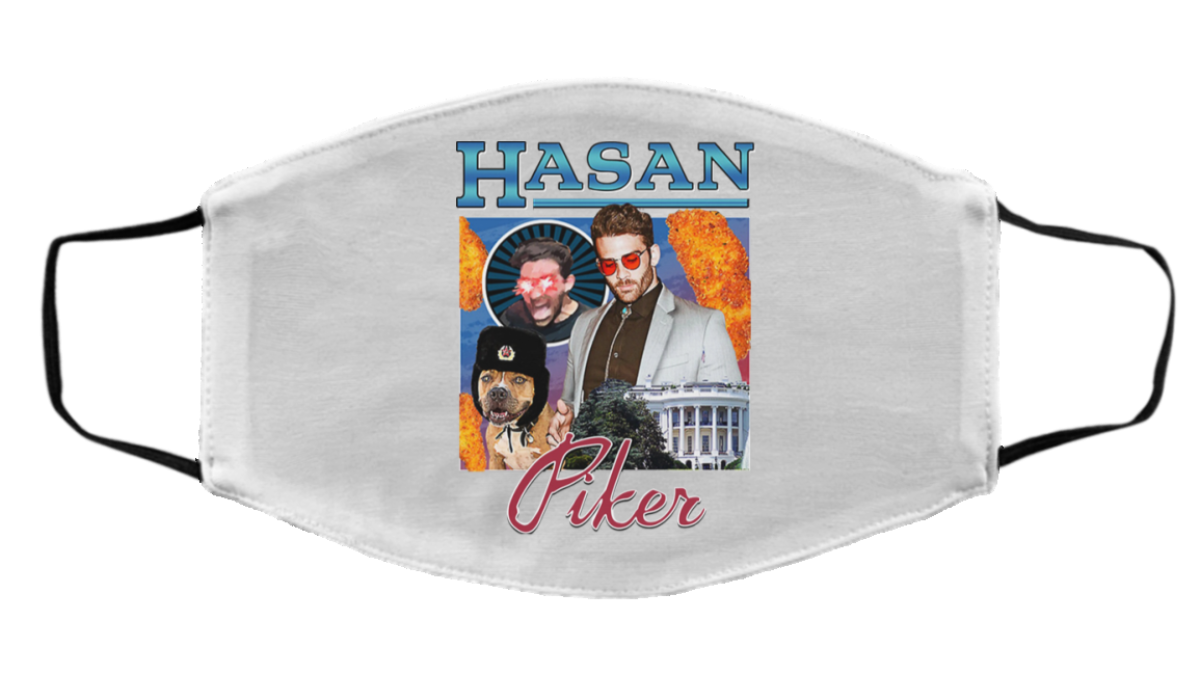 Hasan Piker Merch Face Mask - 0sTees