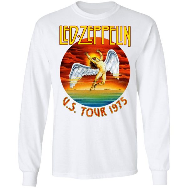 Led zeppelin 1975 sales tour t shirt