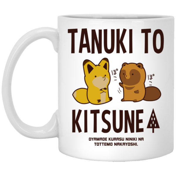 Tanuki To Kitsune Mug 3