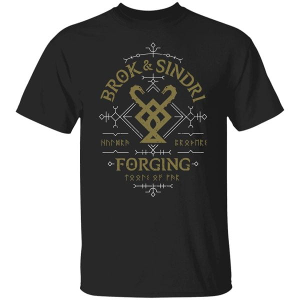 God Of War Brok & Sindri Forging Shirt, Hoodie, Tank 3